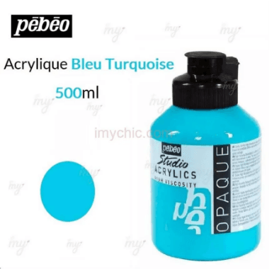 Acrylique 1/2 Bleu