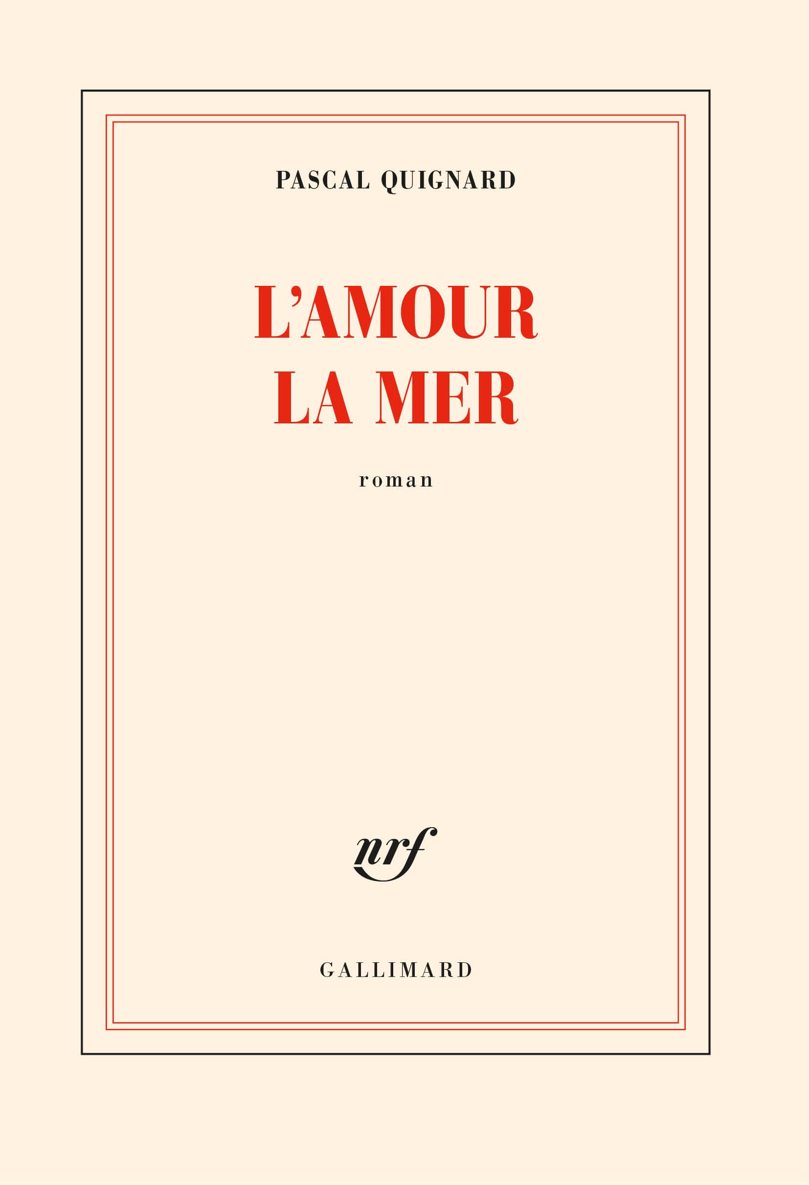 Amour le mer