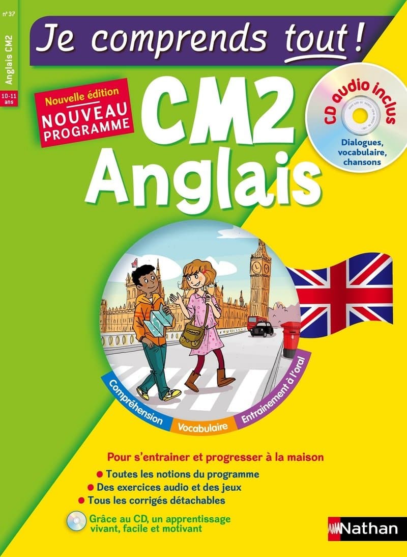 Anglais CM2 + CD audio