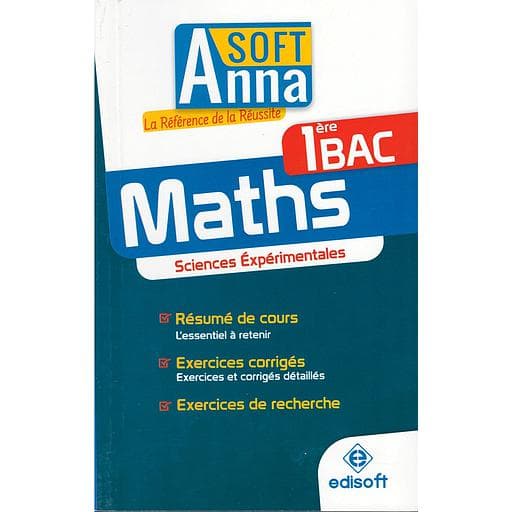 Anna soft 1BAC Maths