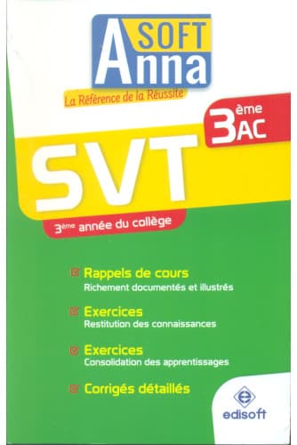 Anna soft SVT 3ème AC