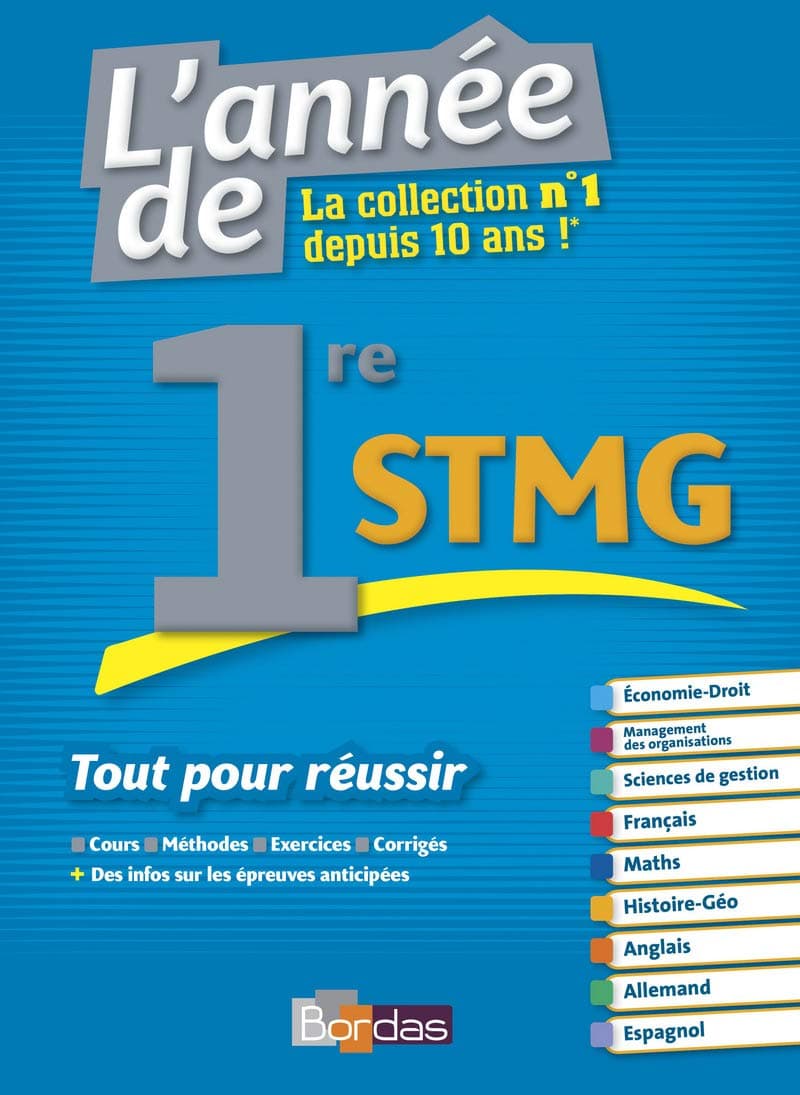Année de 1re STMG