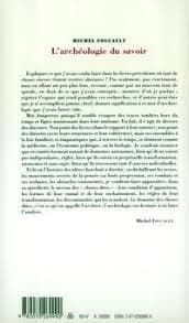 Archéologie du savoir