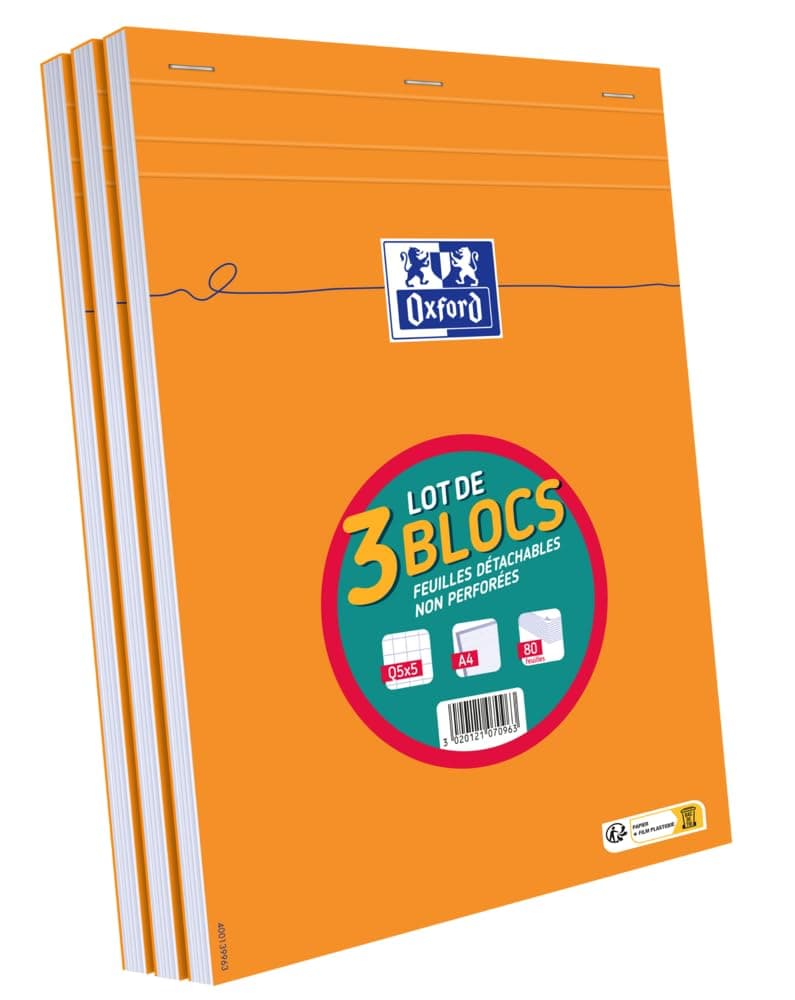 Bloc Note A4 Oxford