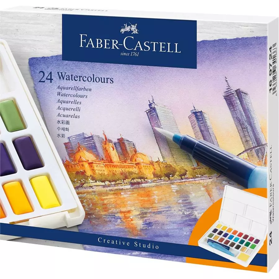 Boite Aquarelle 24