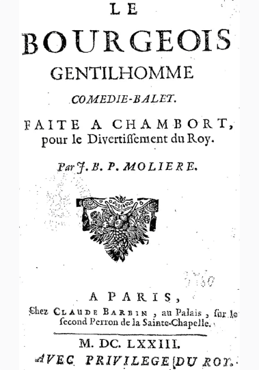 Bourgeois gentilhomme