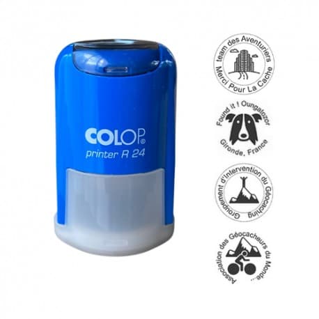 Cachet Rond Colop R24