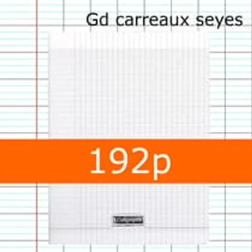 Cahier 192 P A4 5*5