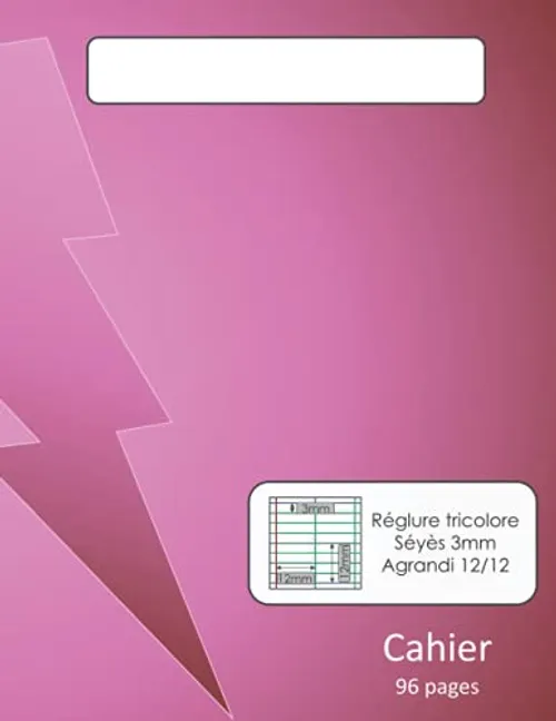 Cahier 96P 17*22 90g
