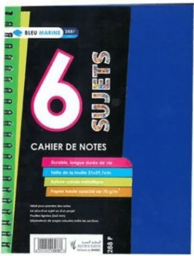 Cahier A4 70G Ancor
