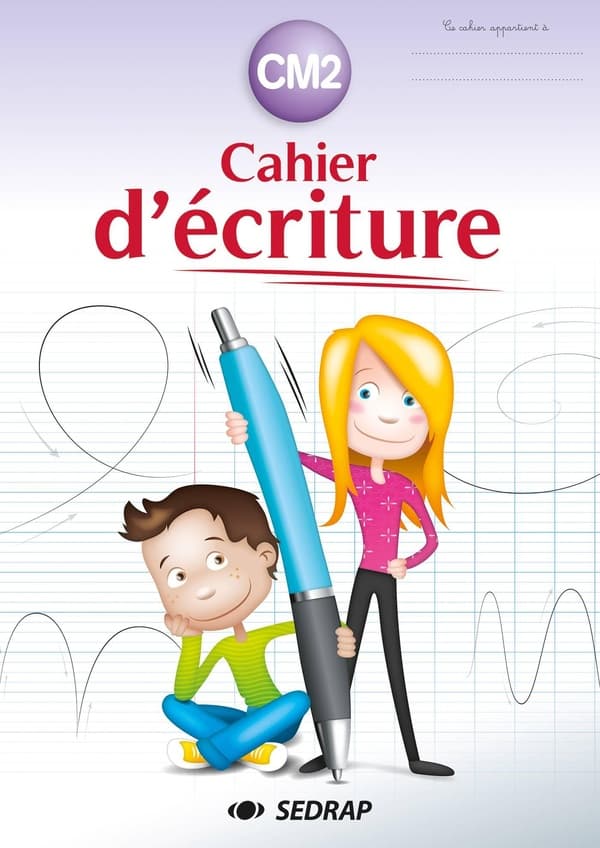 Cahier d'écriture CM2