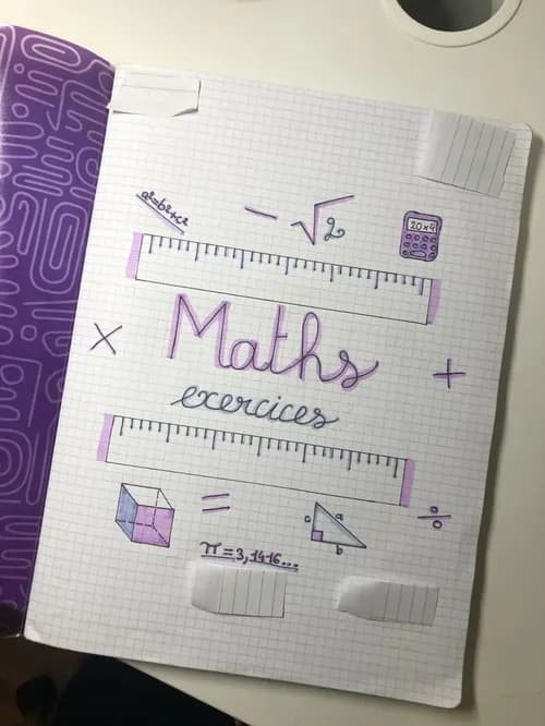Cahier de calcul