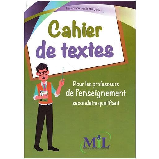 Cahier de textes /mil