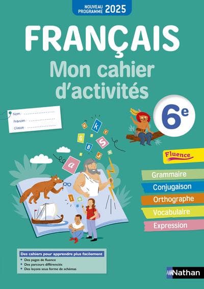 Cahier francais 6