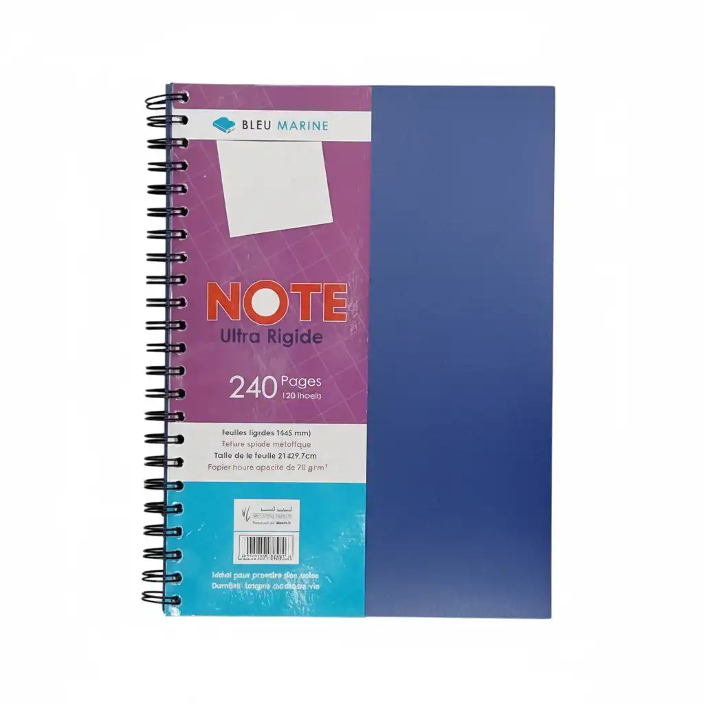 Cahier Spirale A4