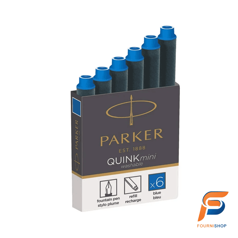 Cartouche Parker Bleu
