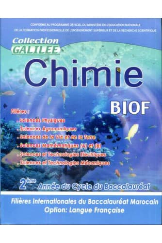 Chimie galilee 2BAC