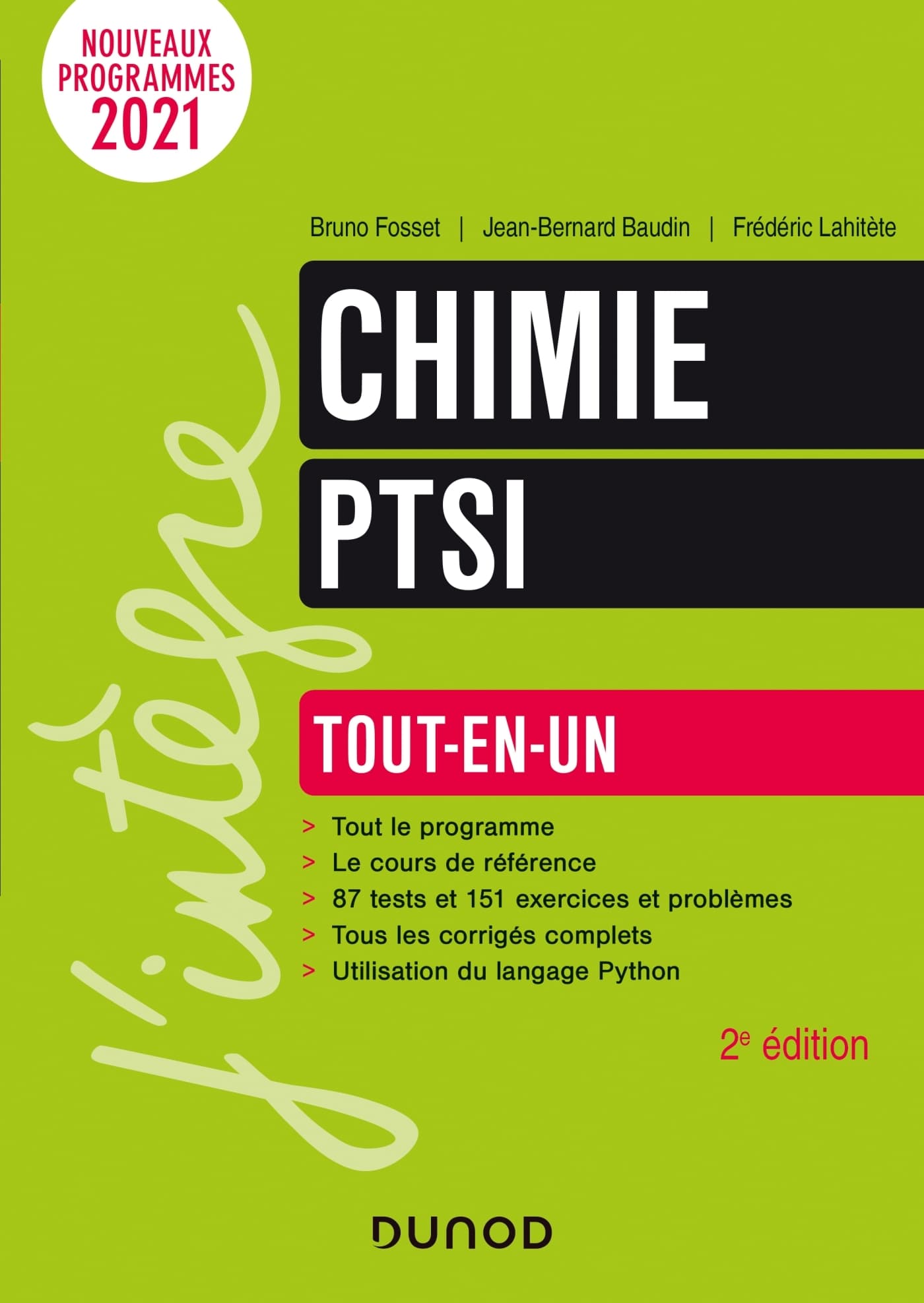 Chimie MP/MP*-PT/PT*