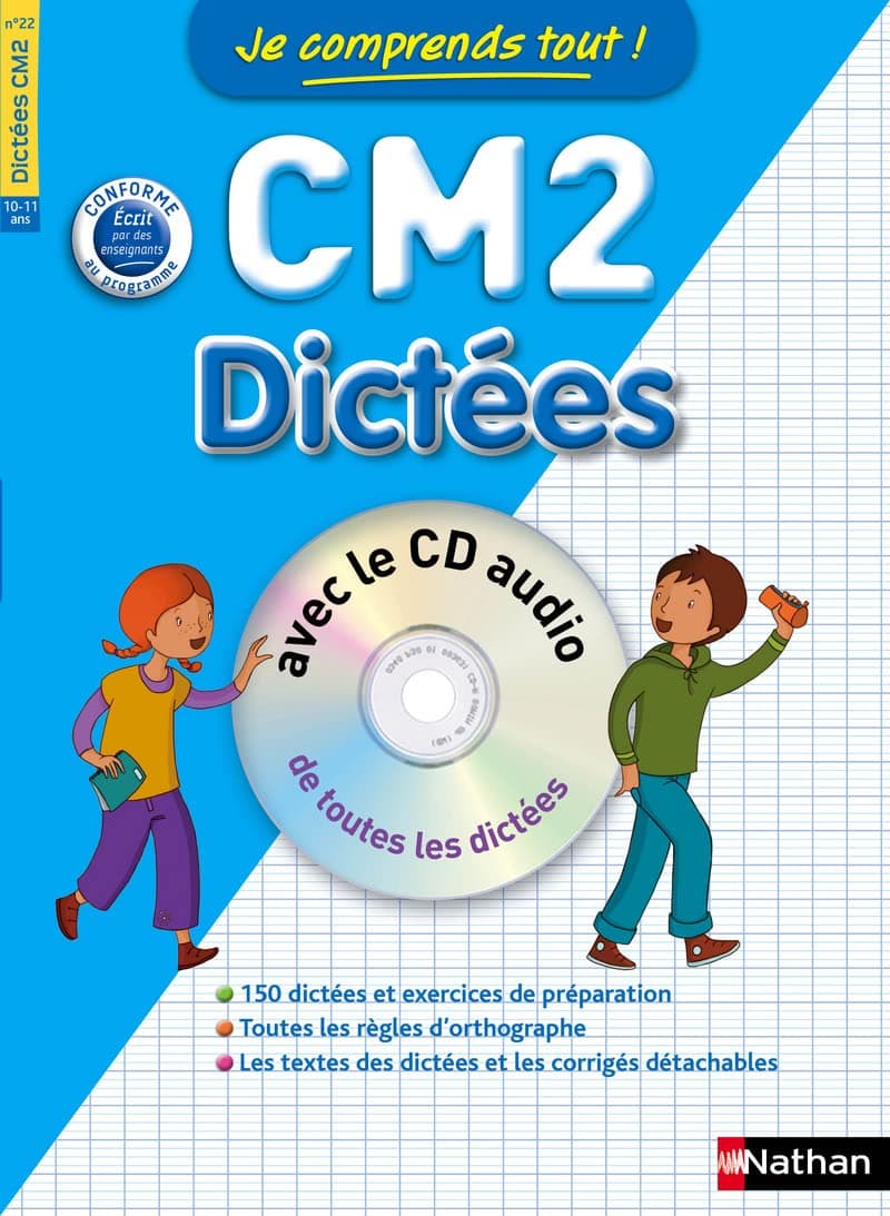 CM2 Dictées (1CD audio)