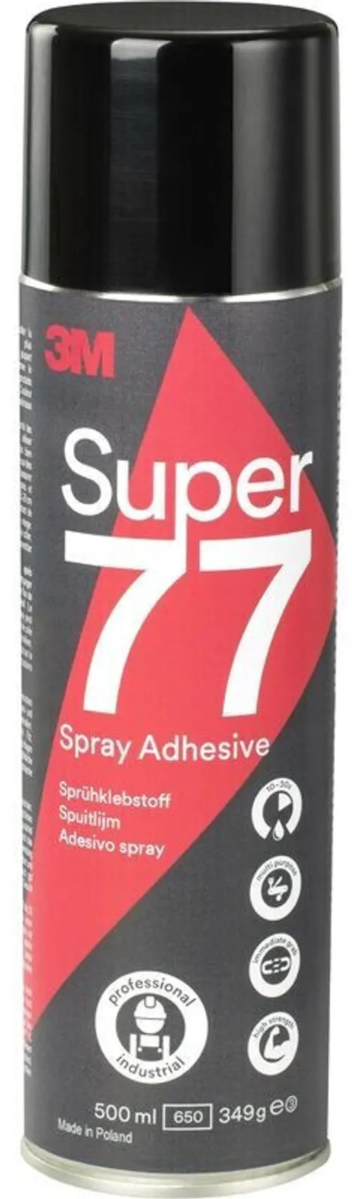 Colle Spray 3M Rouge
