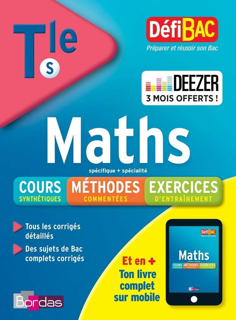 Défi bac Maths Tle S