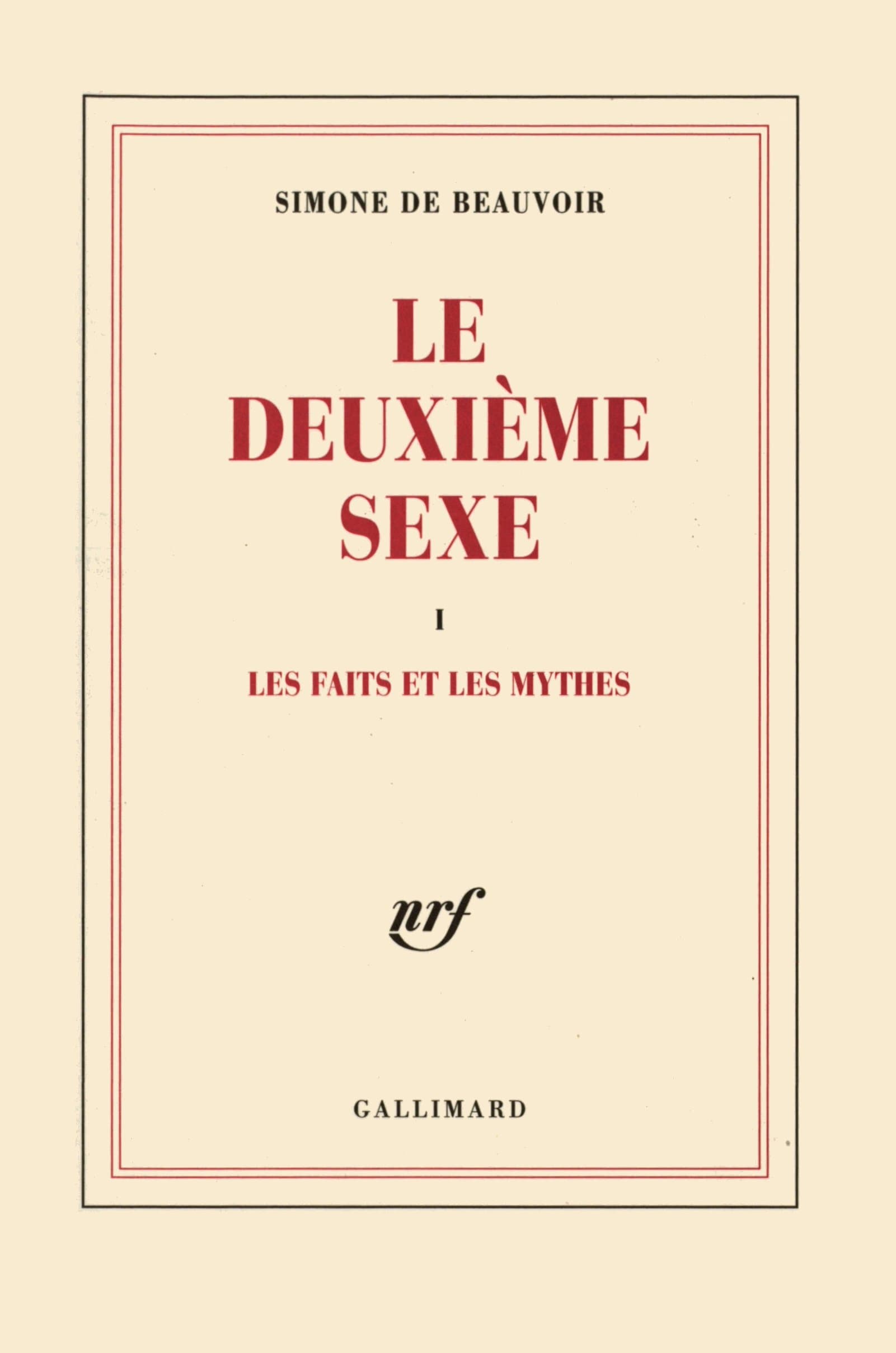 Deuxième sexe T 1