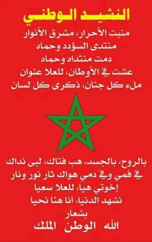 Drapeaux du maroc