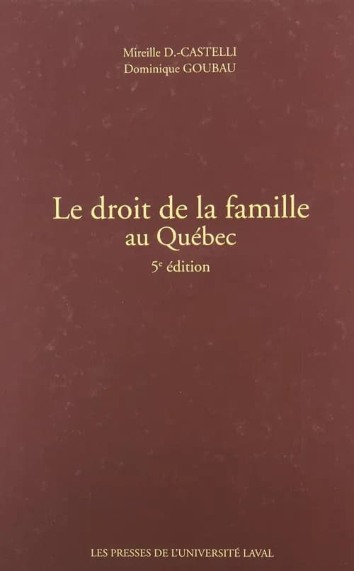 Droit de la famille