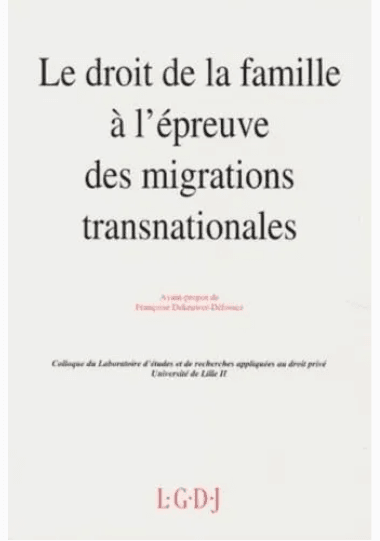 Droit de la famille
