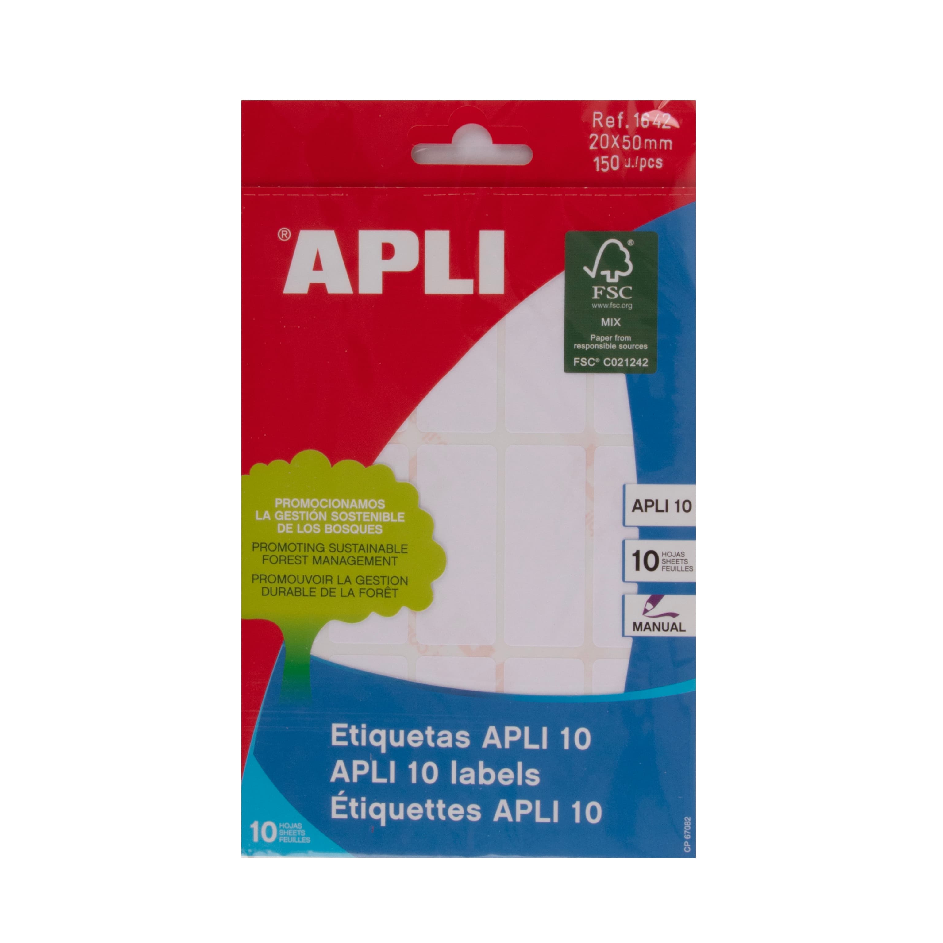 Etiquette A4 1/P Apli