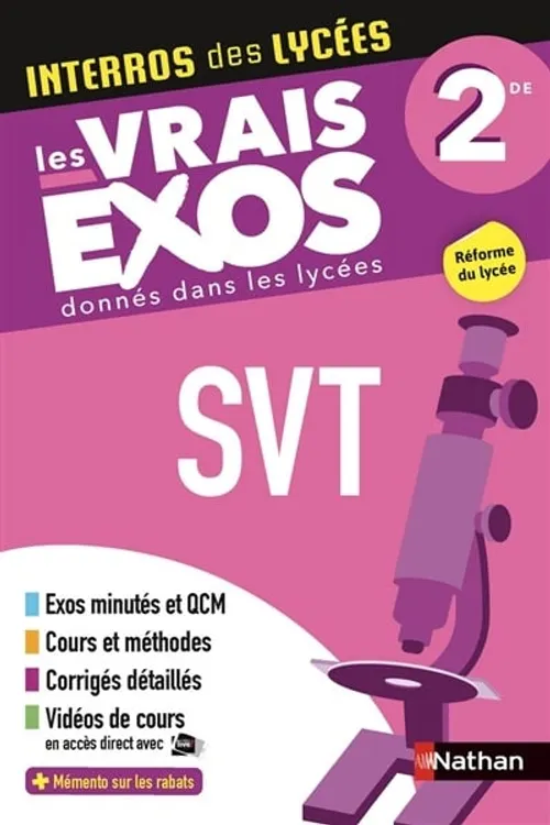 Exos SVT 2de