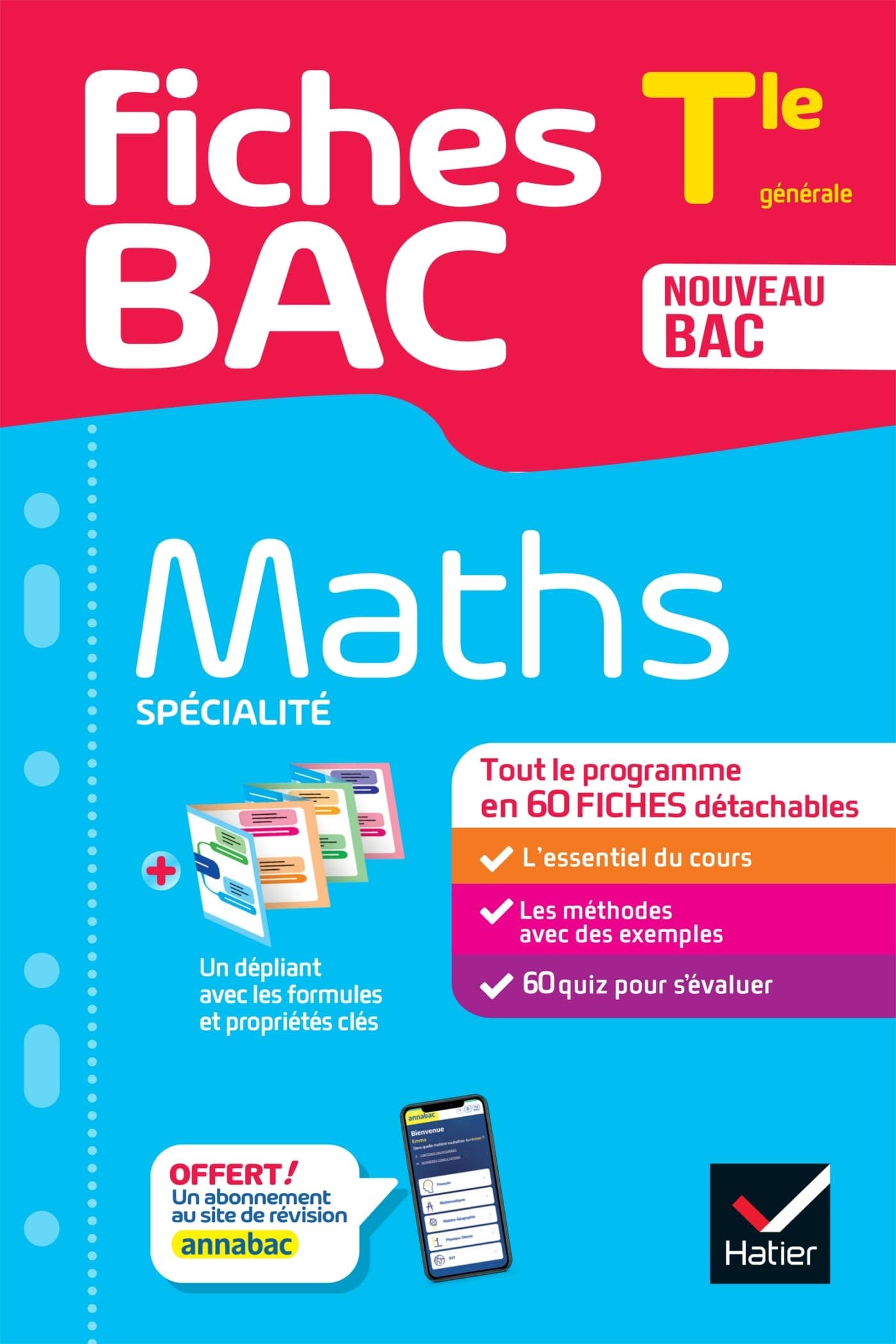 Fiches bac Maths Tle