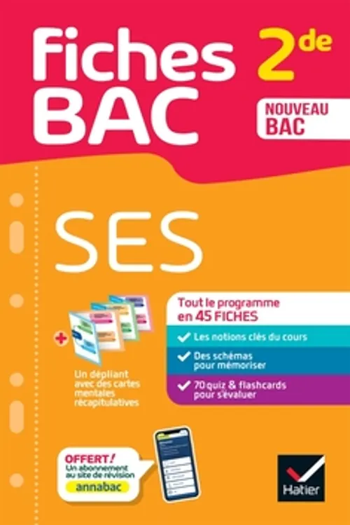 Fiches bac SES 2de