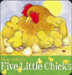 Five little chicks