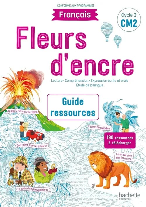 Fleurs d'encre CM2