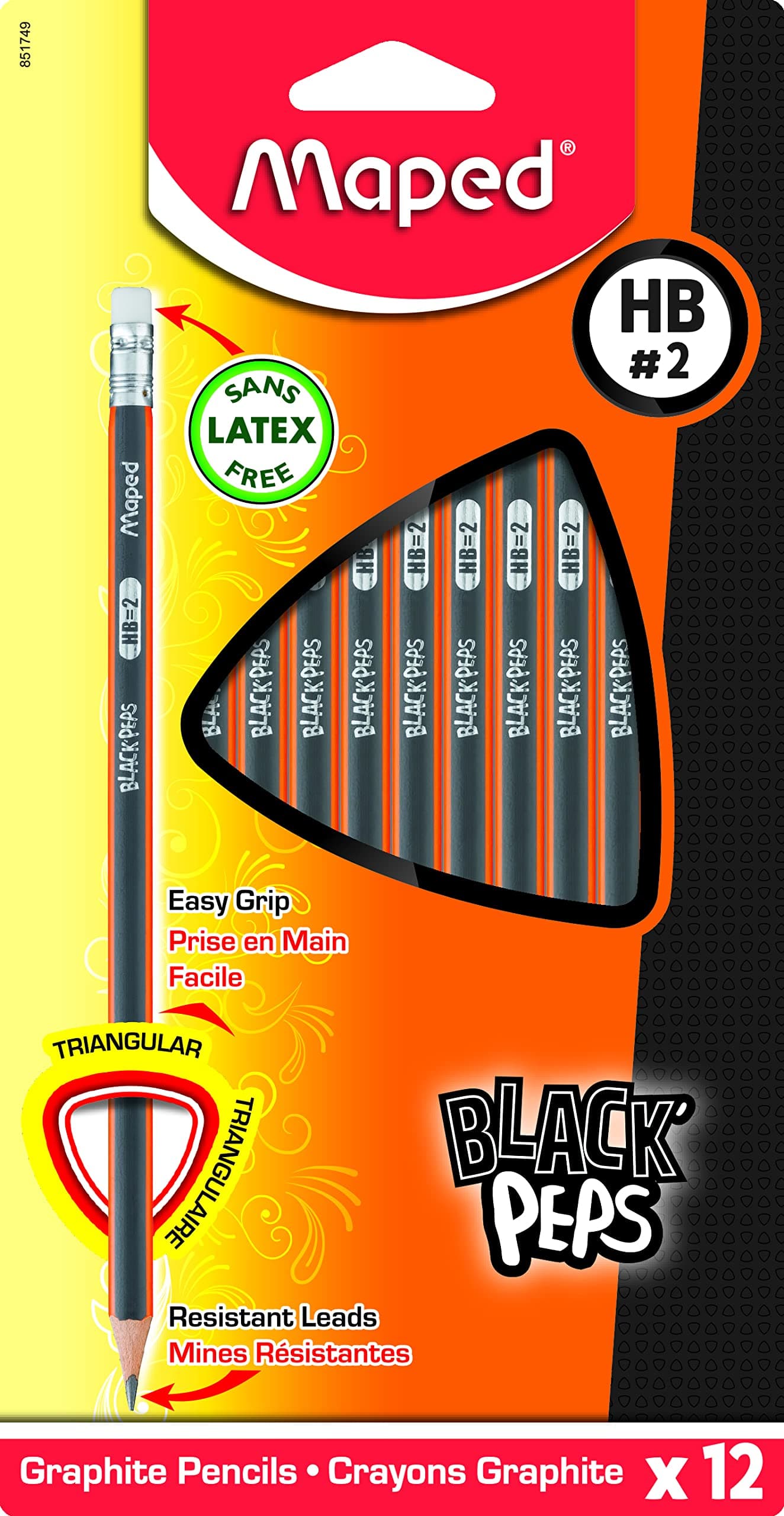 Gomme noir Maped