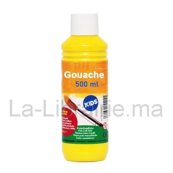 Gouache 500ml Jaune