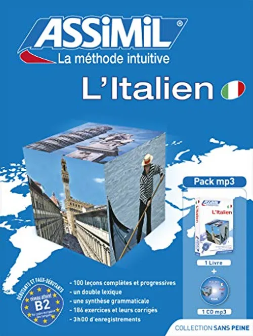 Italien  Livre + CD MP3