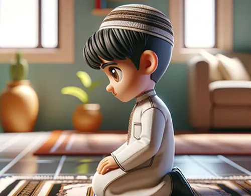تعليم اداء الصلاة