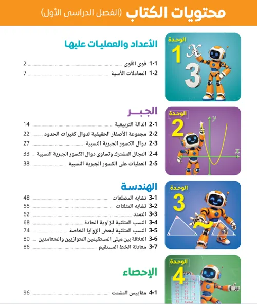 مفتاح الرياضيات االثالثة  اعدادي