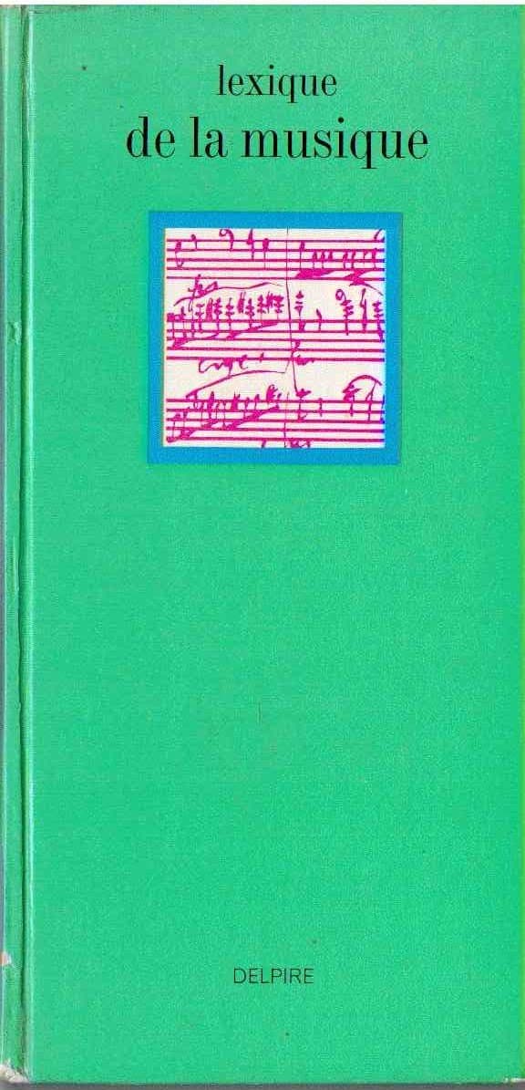 Lexique de la musique