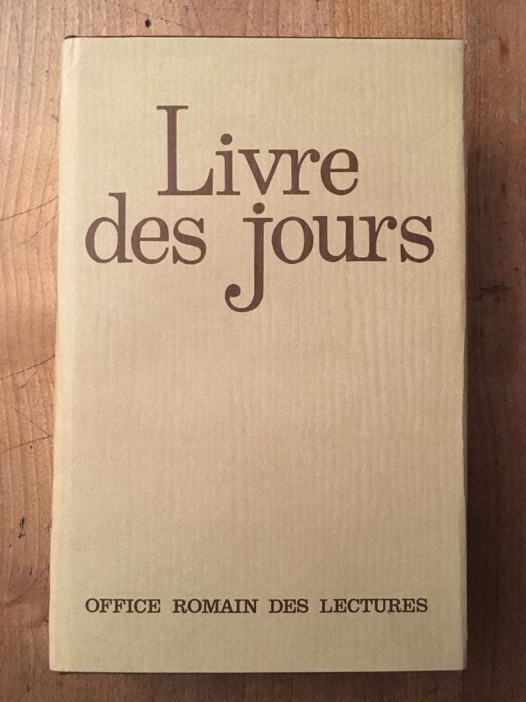 Livre des jours