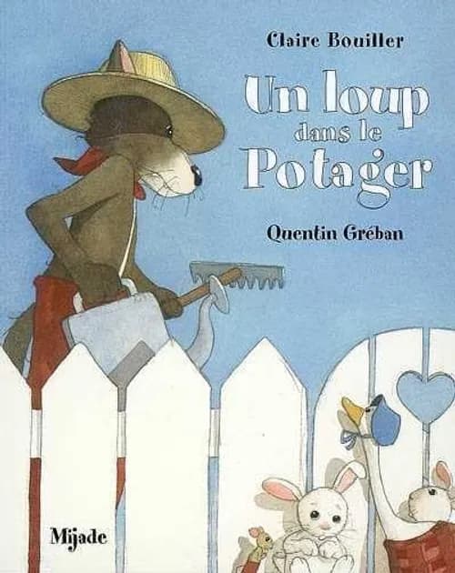 Loup dans le potager