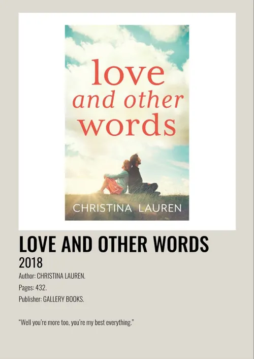 Love and other words
