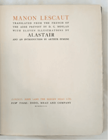 Manon lescaut