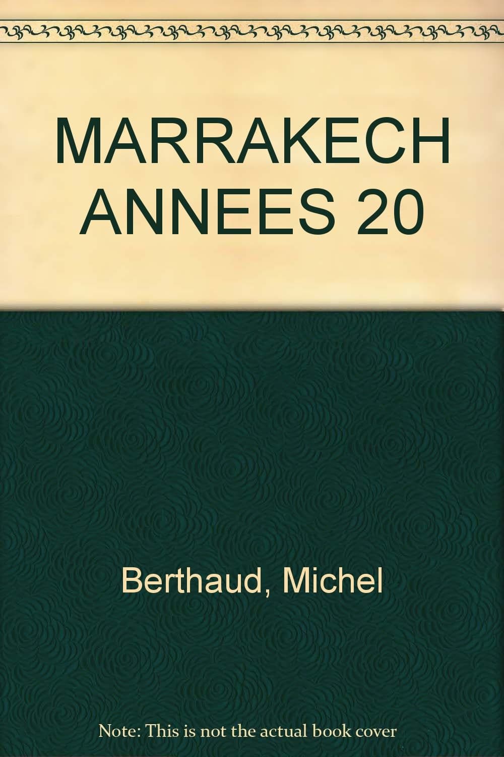 Marrakech années 20