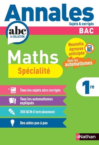 Maths 1re Spécialité