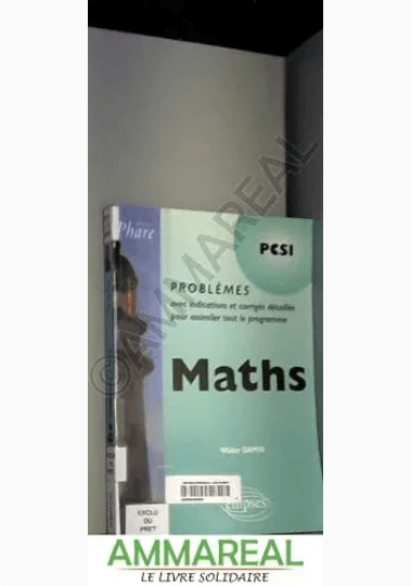Maths PCSI