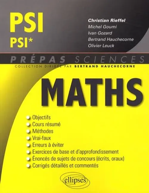 Maths PSI-PSI*
