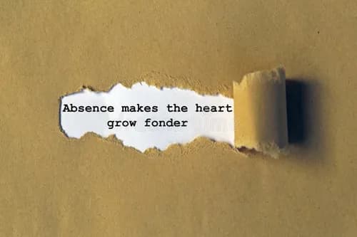 Matière de l'absence